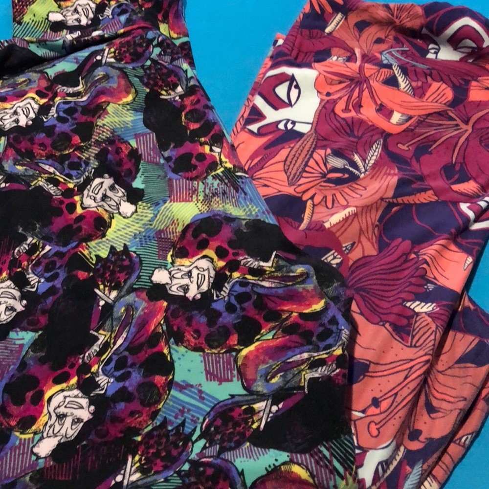 Free LulaRoe with purchase of 2 TC Disney Leggings